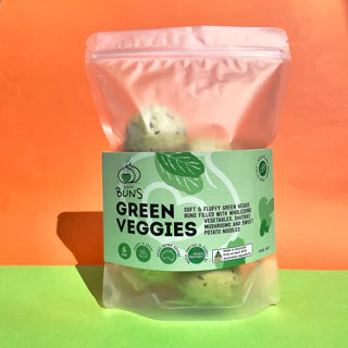 Love Buns Green Veggies 6pcs