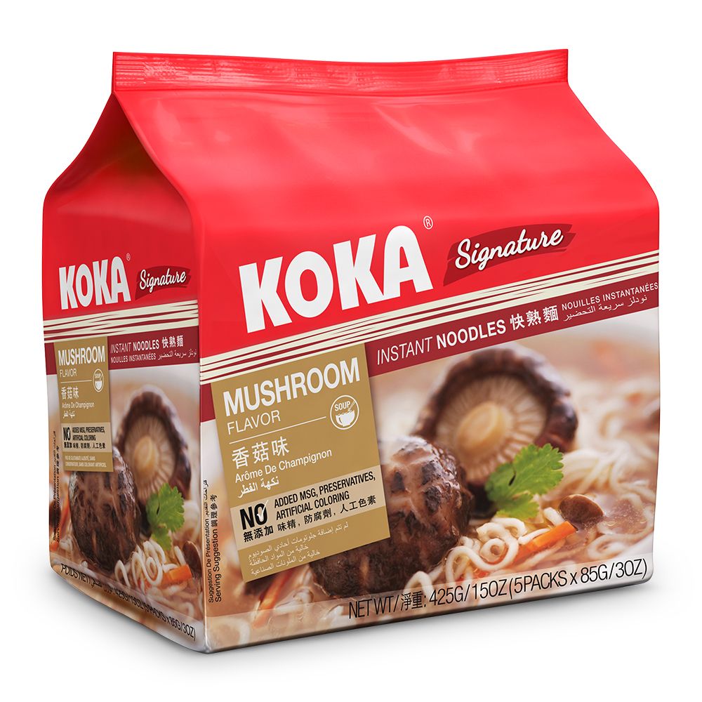 KOKA Mushroom Noodles 5pk x 85g
