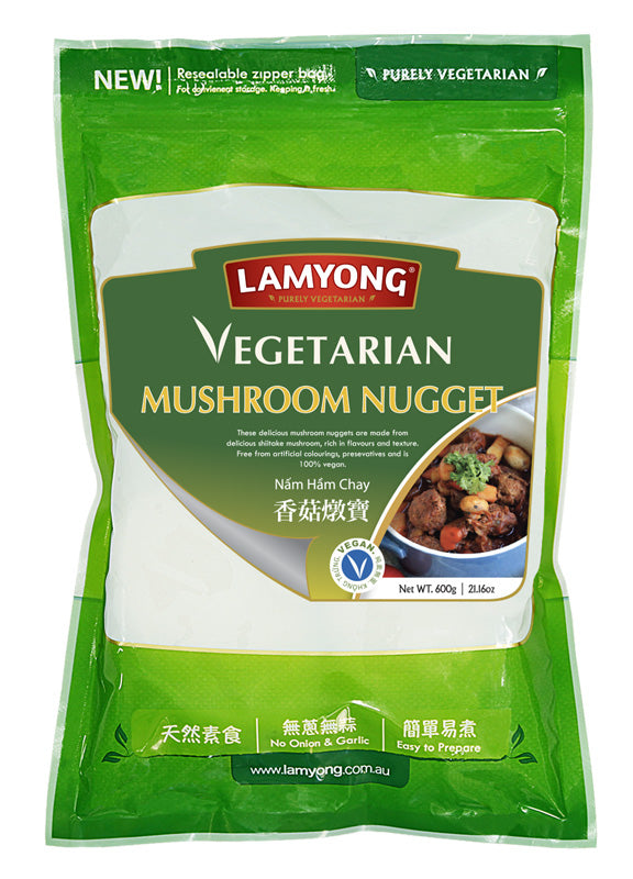 Lamyong Vegan Mushroom Nugget 600g & 3kg