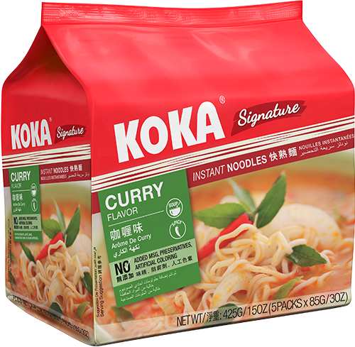 KOKA Curry Noodles 85g x 5pk